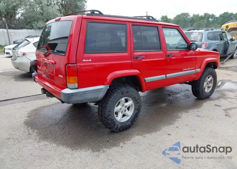 2000 Jeep Cherokee Sport из США, поврежденный, VIN 1J4FF48SXYL229652